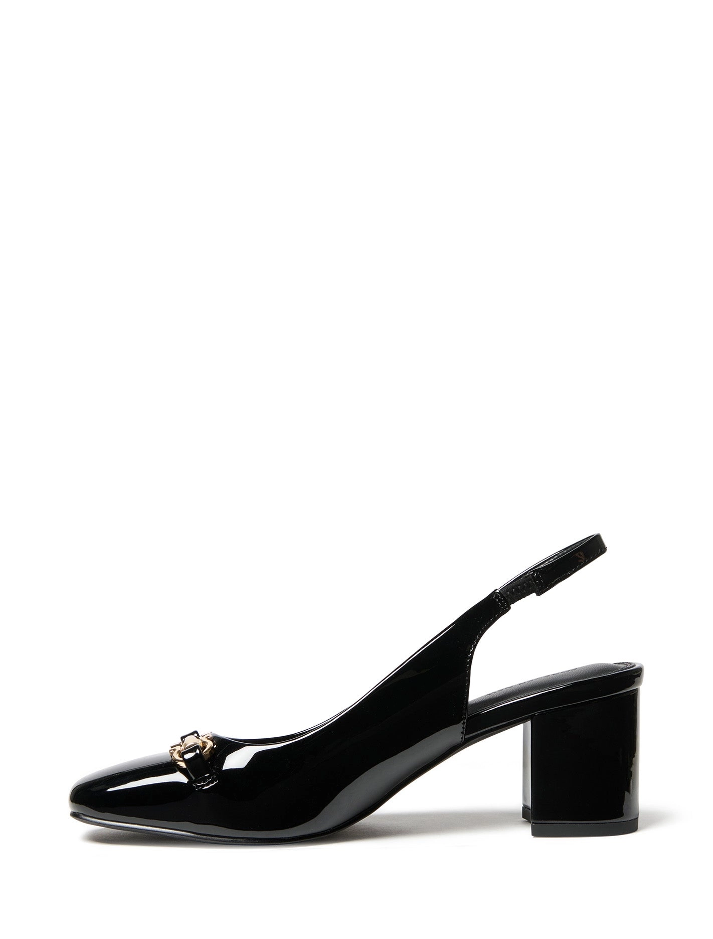Valeria Bit Trim Slingback Block Heel