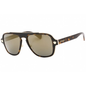 Versace Men's Sunglasses - Dark Havana Full Rim Plastic Frame | VE2199 12524T