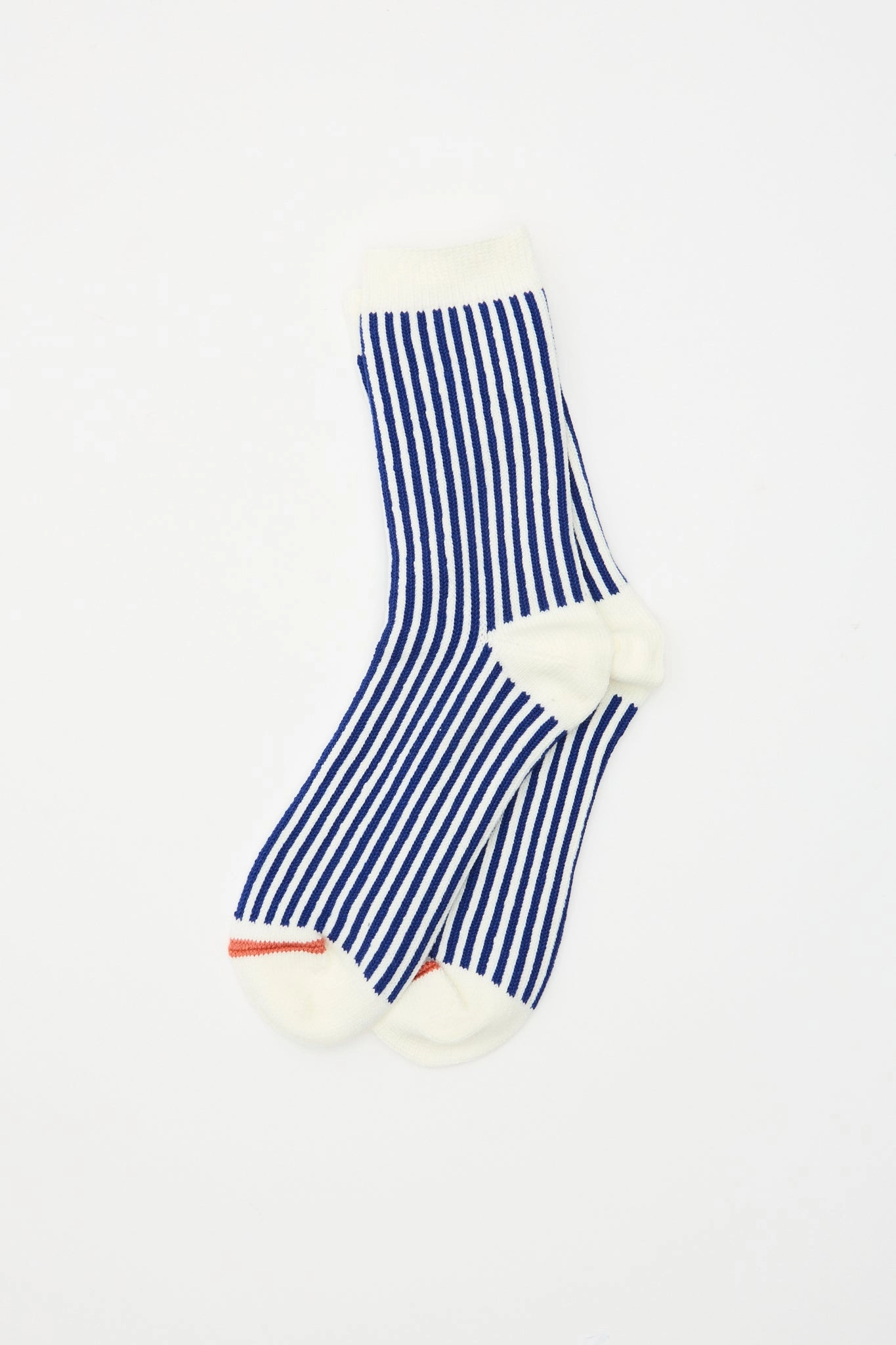 Vertical Stripe Socks Royal Blue