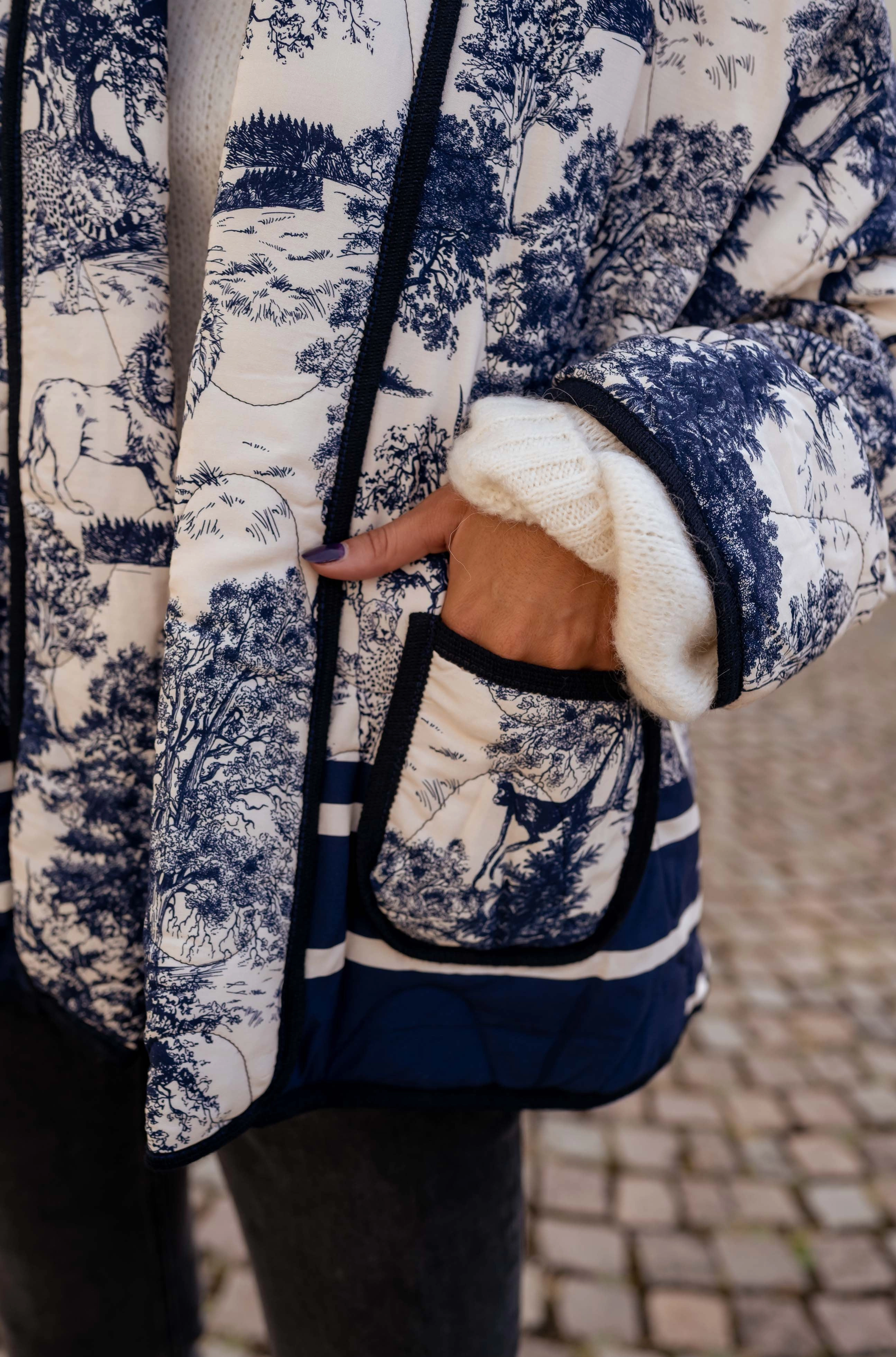 Veste Aster - bleu marine