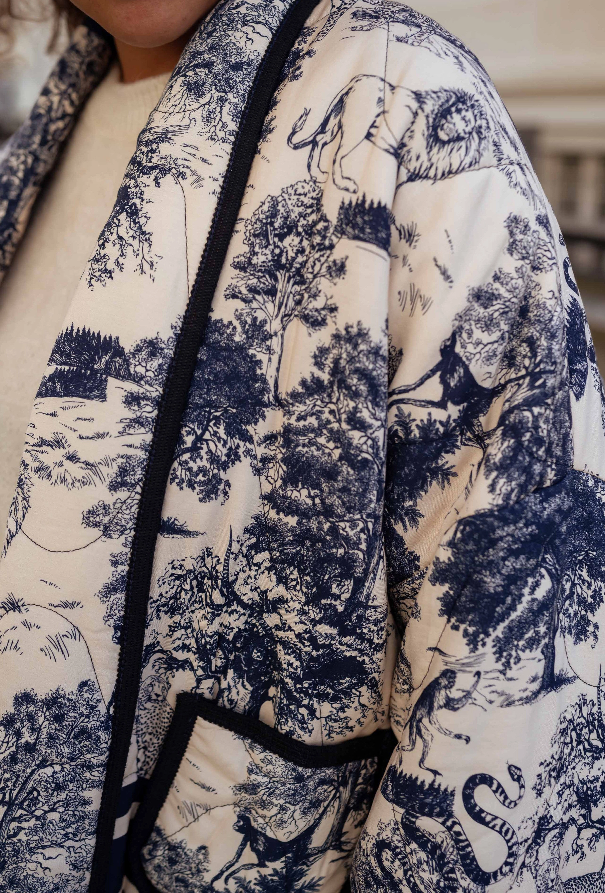 Veste Aster - bleu marine