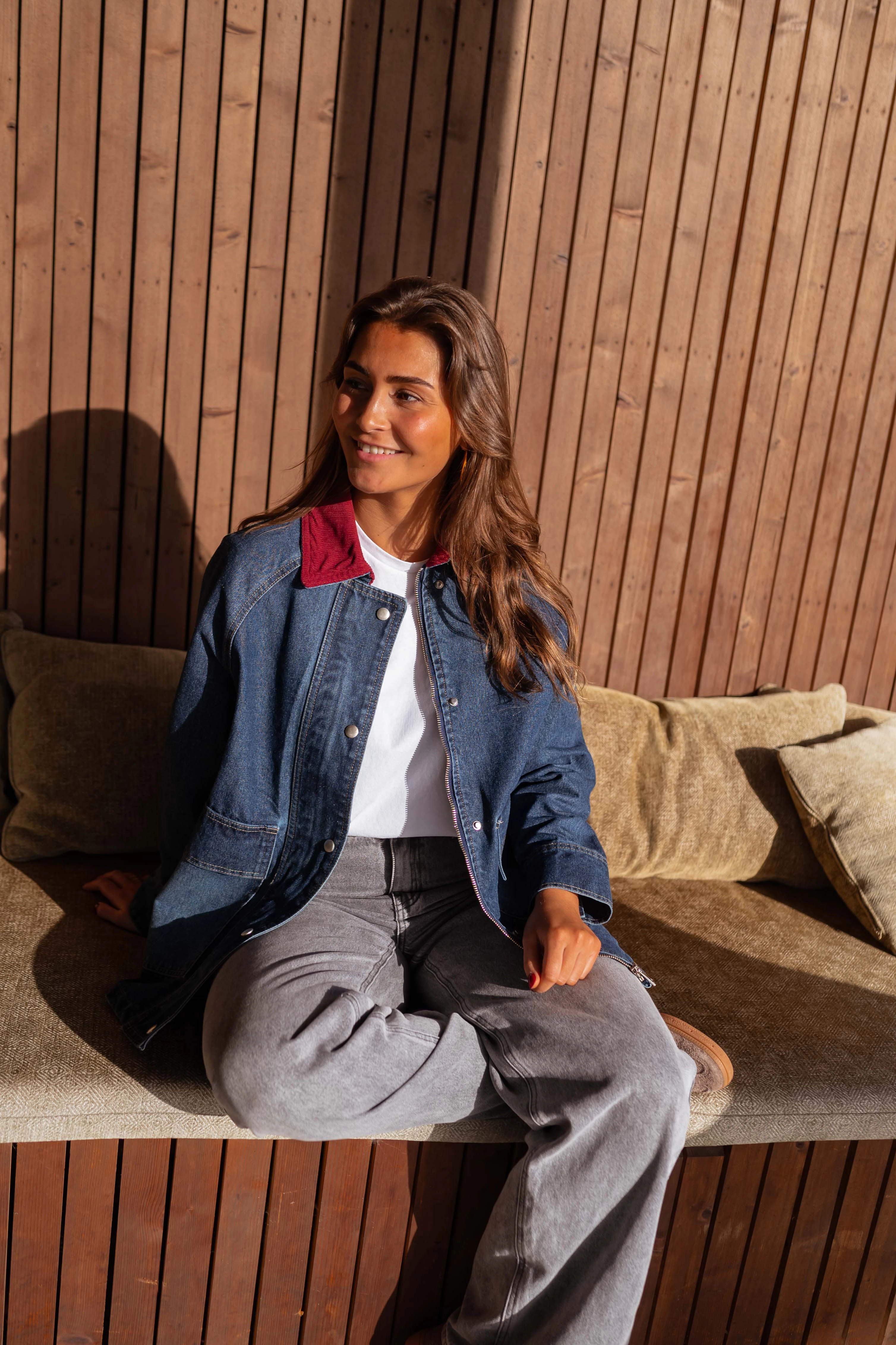 Veste Mindi - en jeans