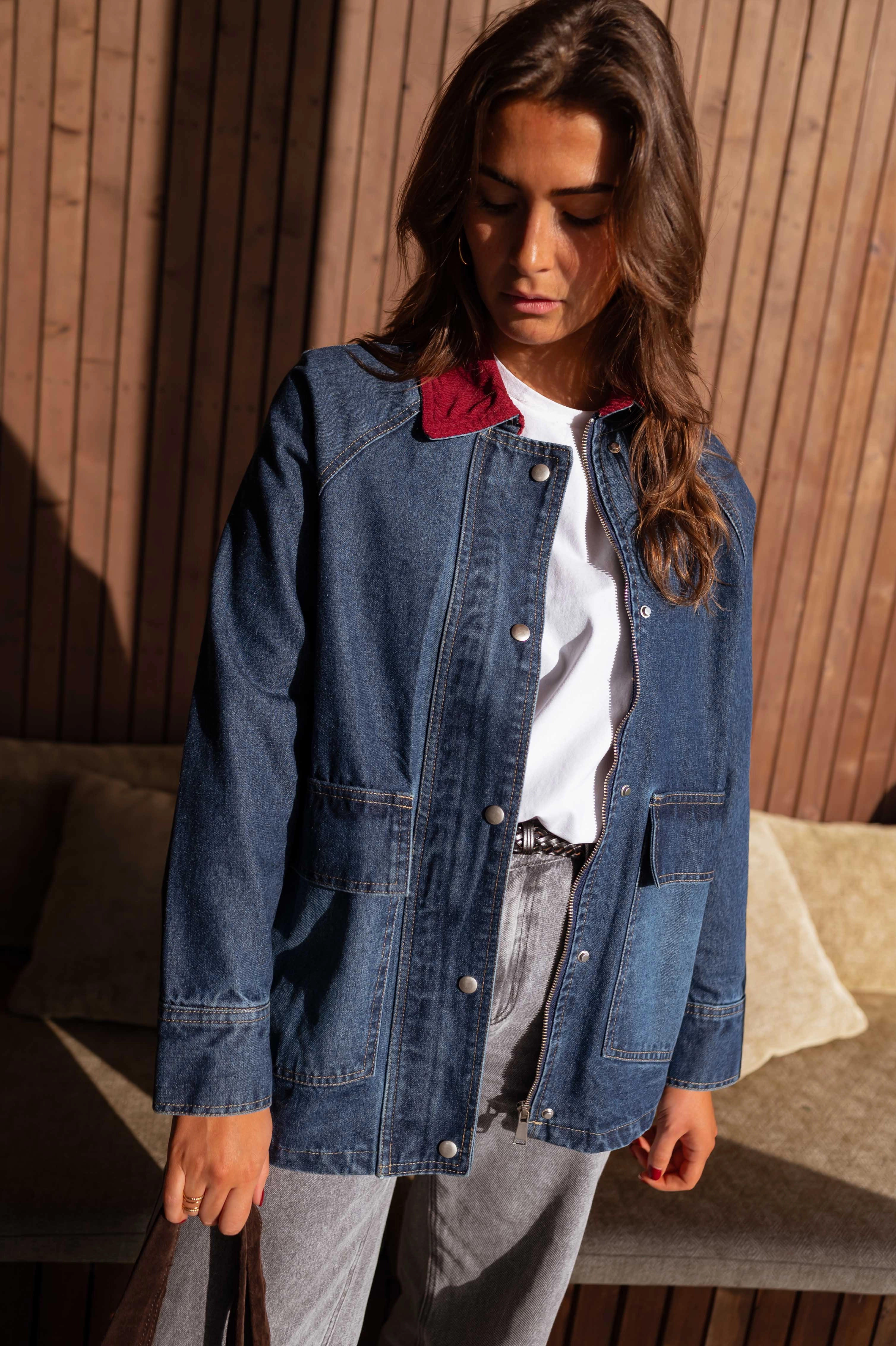 Veste Mindi - en jeans