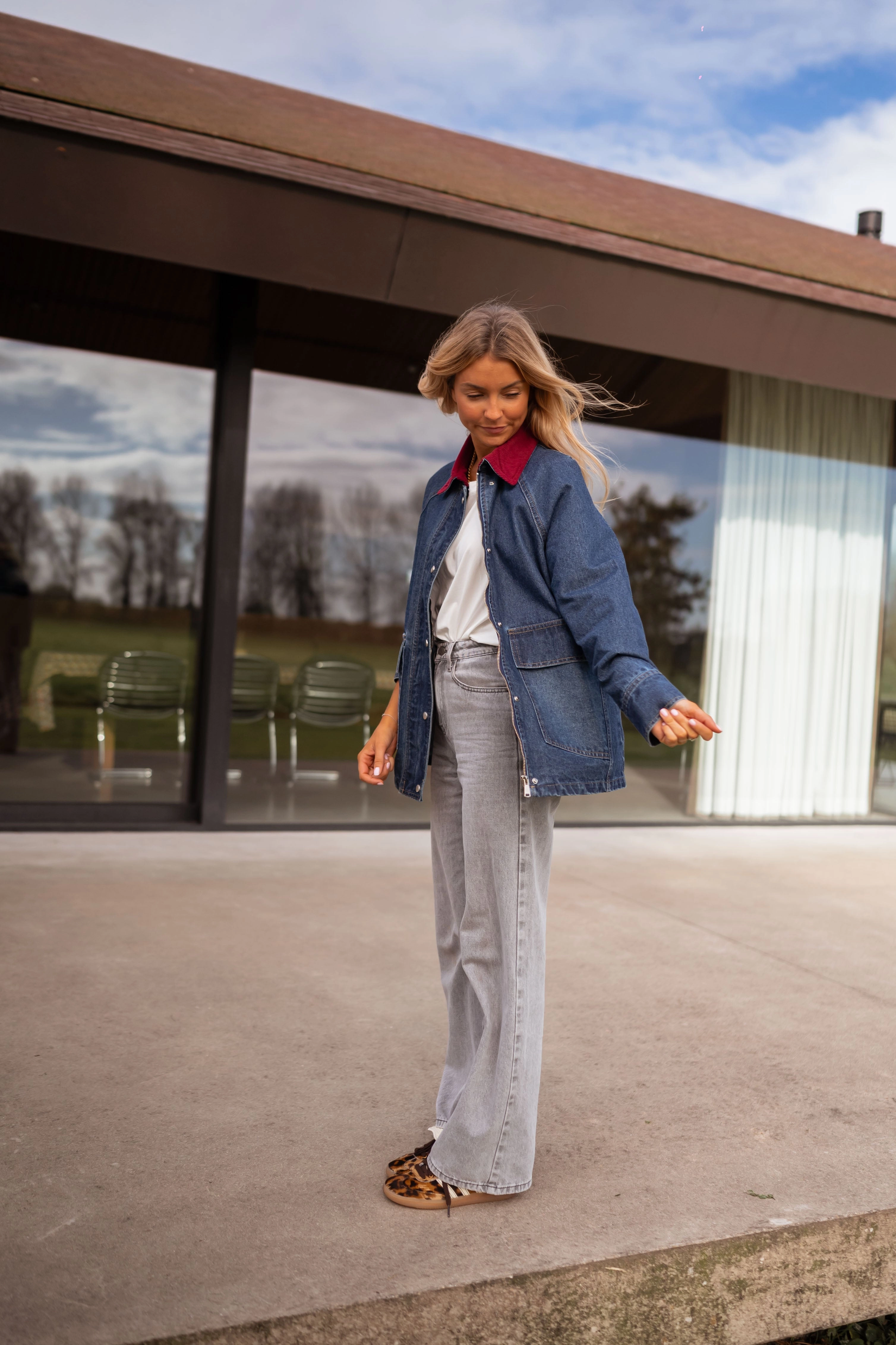 Veste Mindi - en jeans