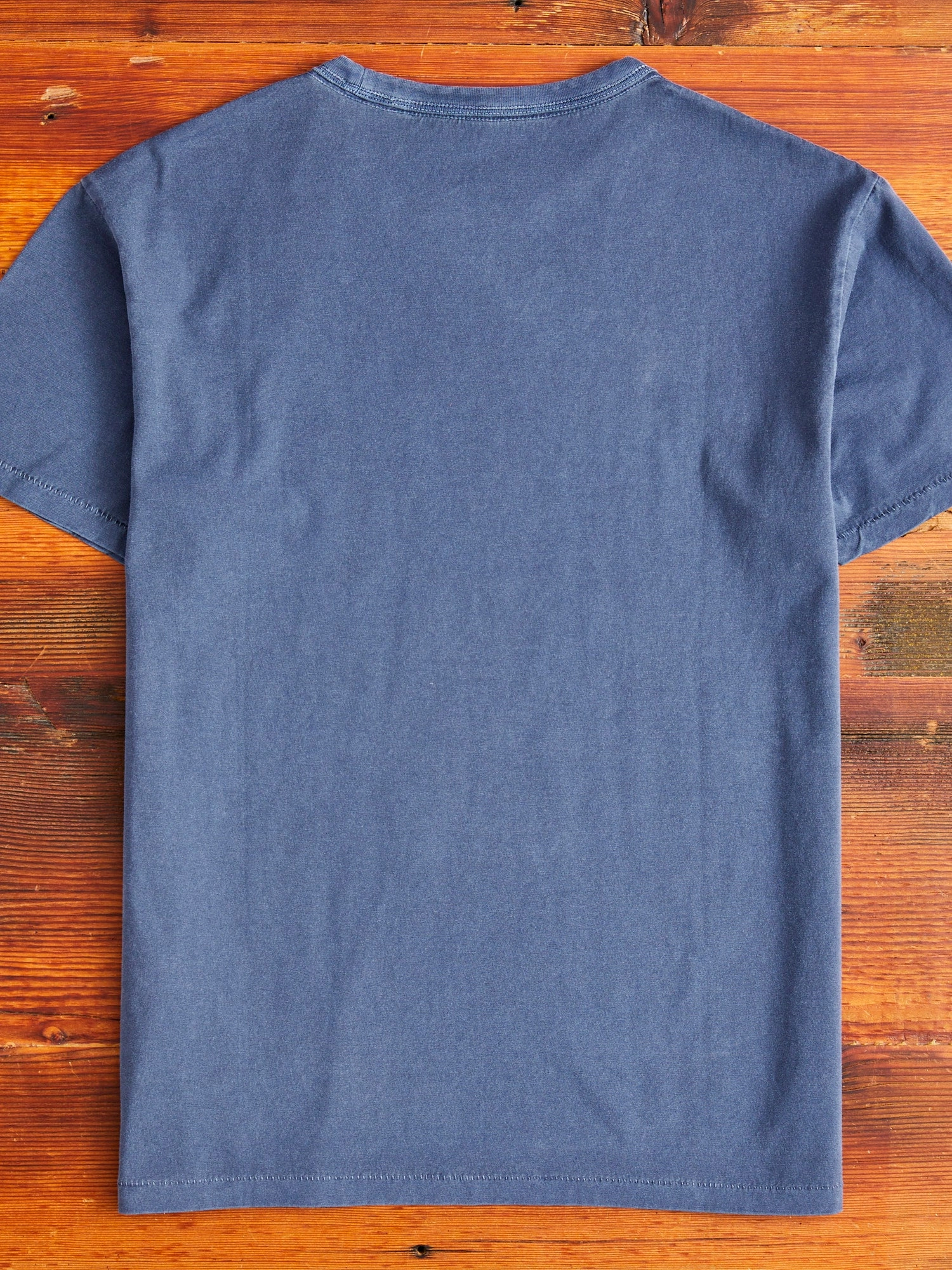 Vintage Knit T-Shirt in Washed Navy