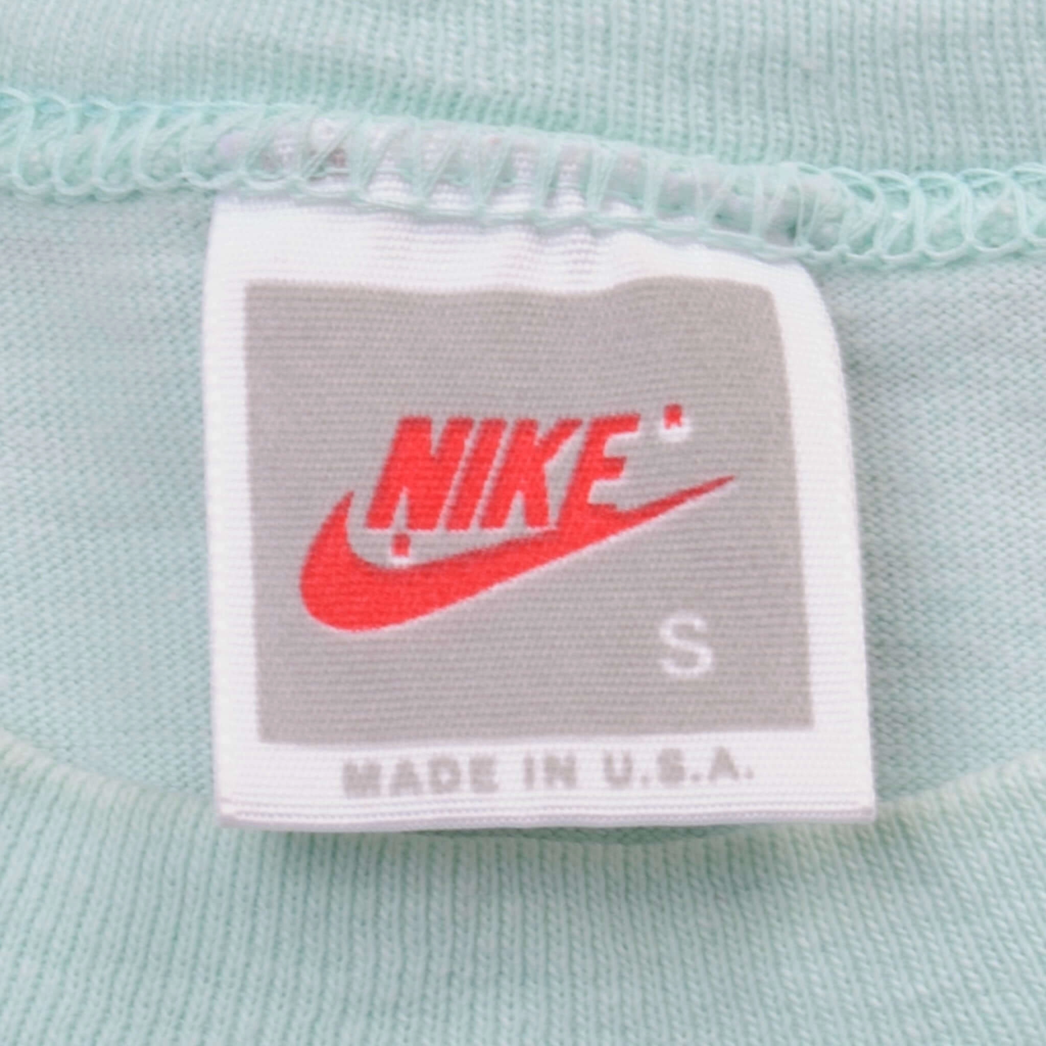 VINTAGE NIKE ALASKA WOMEN'S RUN 1988 TEE SHIRT SIZE SMALL MADE IN USA