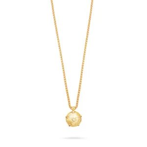 Vintage Pendant Necklace CZ