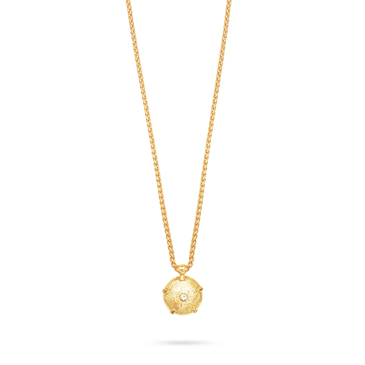 Vintage Pendant Necklace CZ