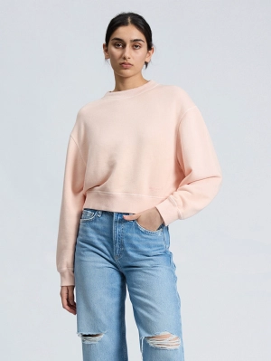 Vintage Terry Sweatshirt - Peach