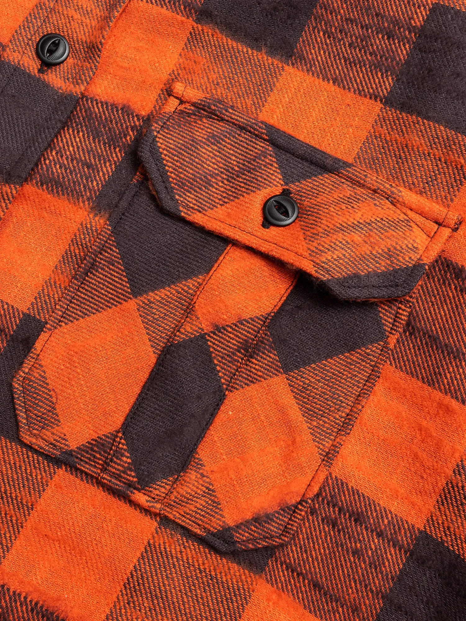 Walton Work Shirt in Rust Black