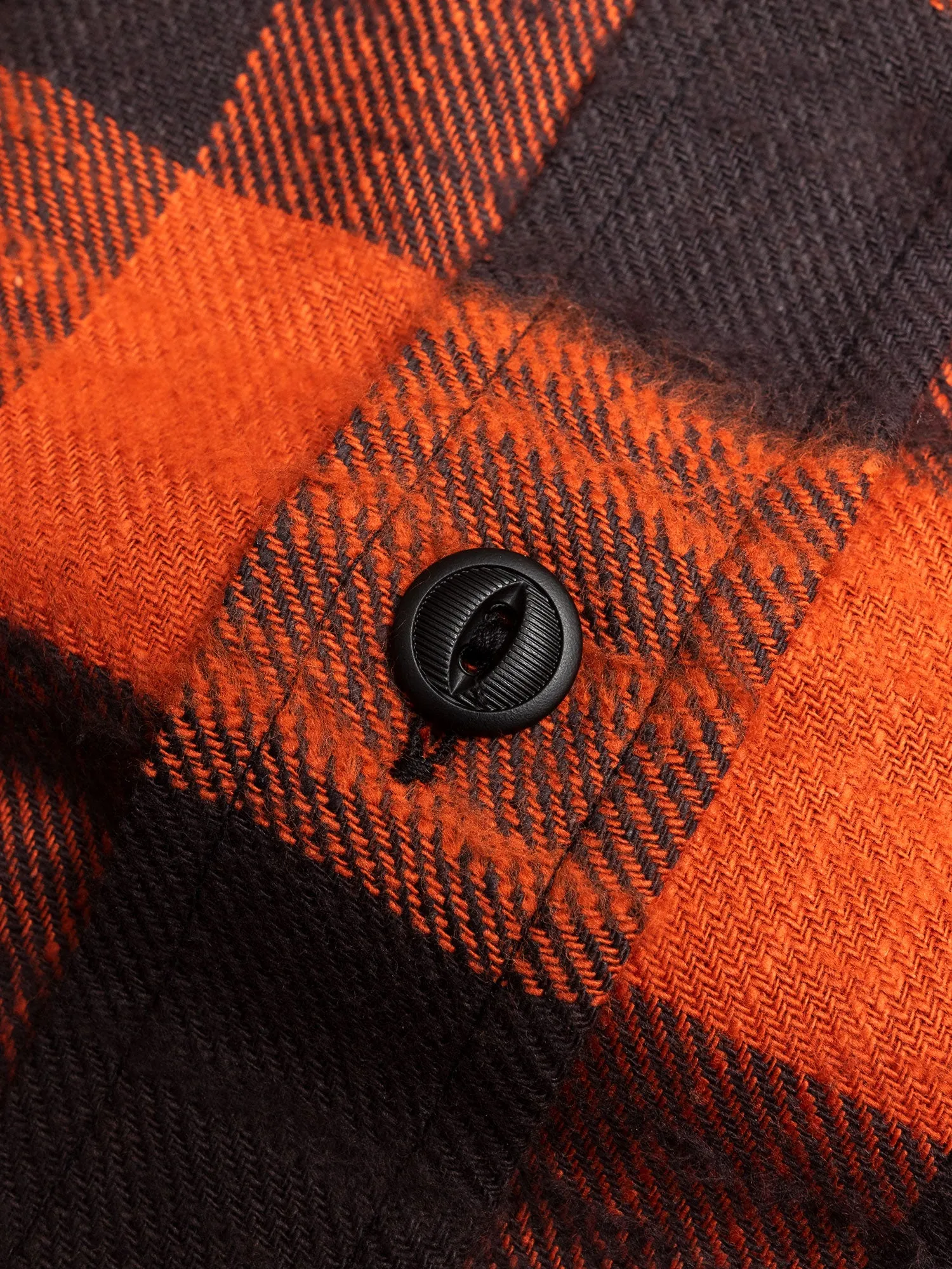 Walton Work Shirt in Rust Black