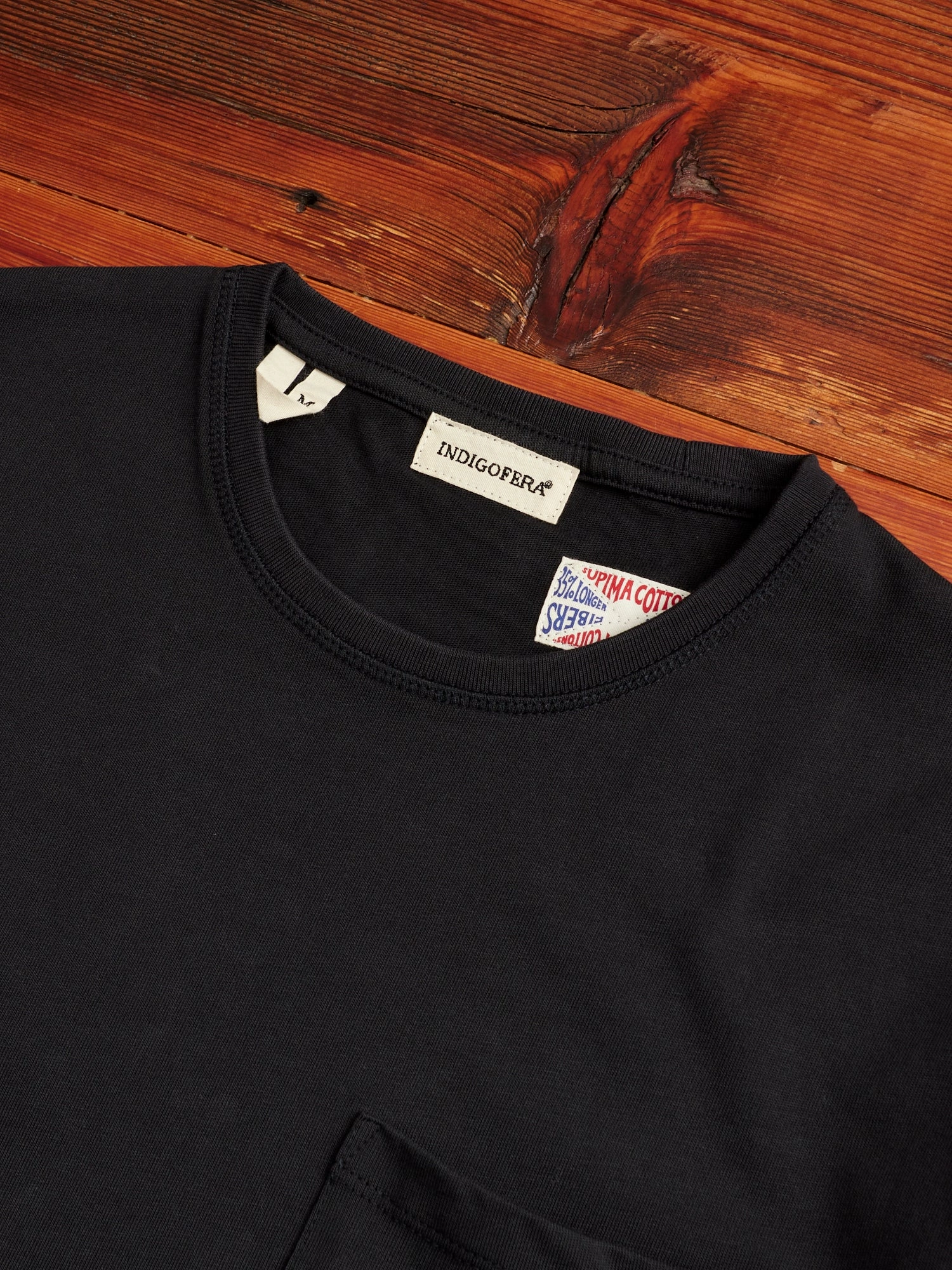 Wilson Pocket T-Shirt in Marshall Black