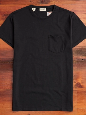 Wilson Pocket T-Shirt in Marshall Black