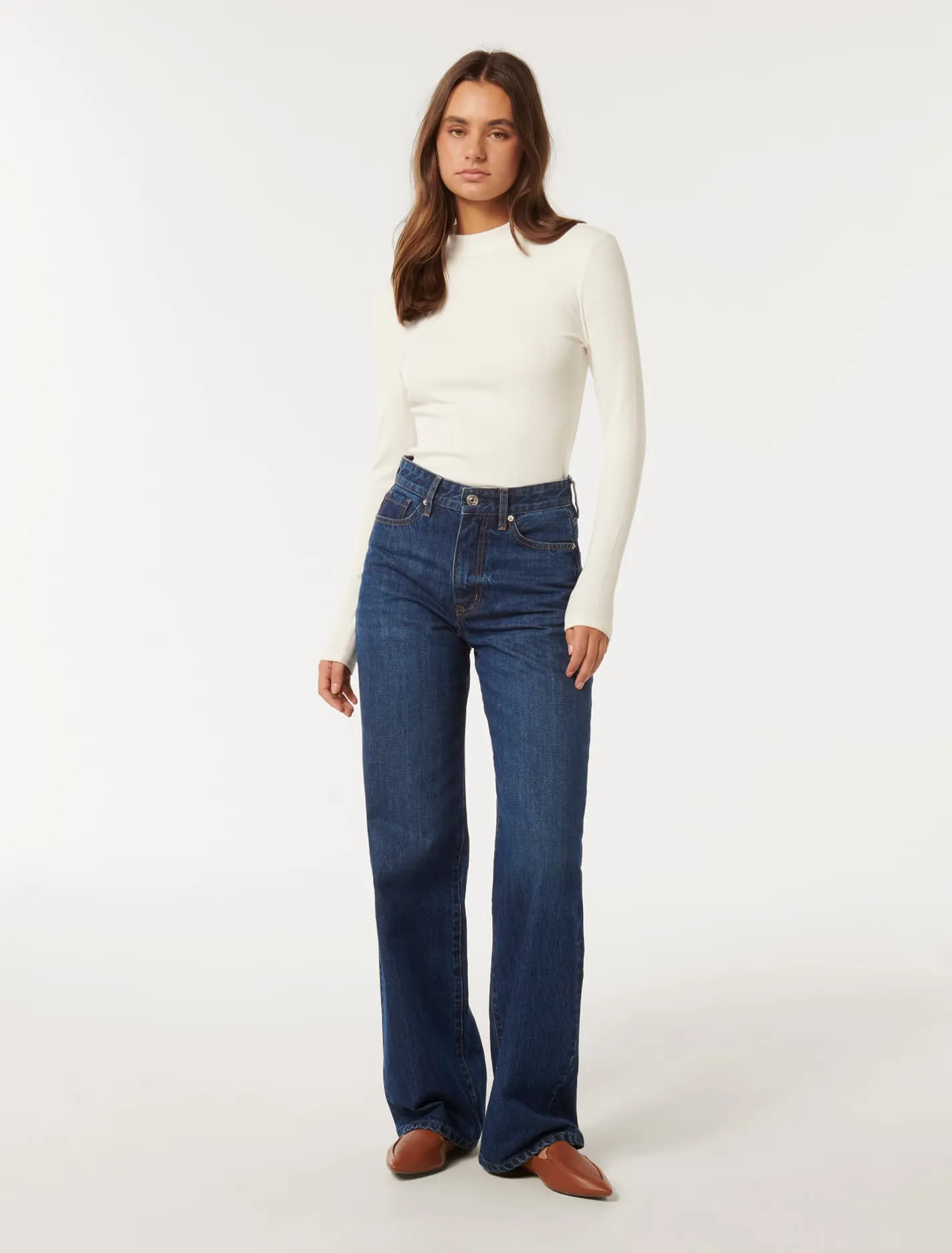 Winona Rib Long Sleeve Top