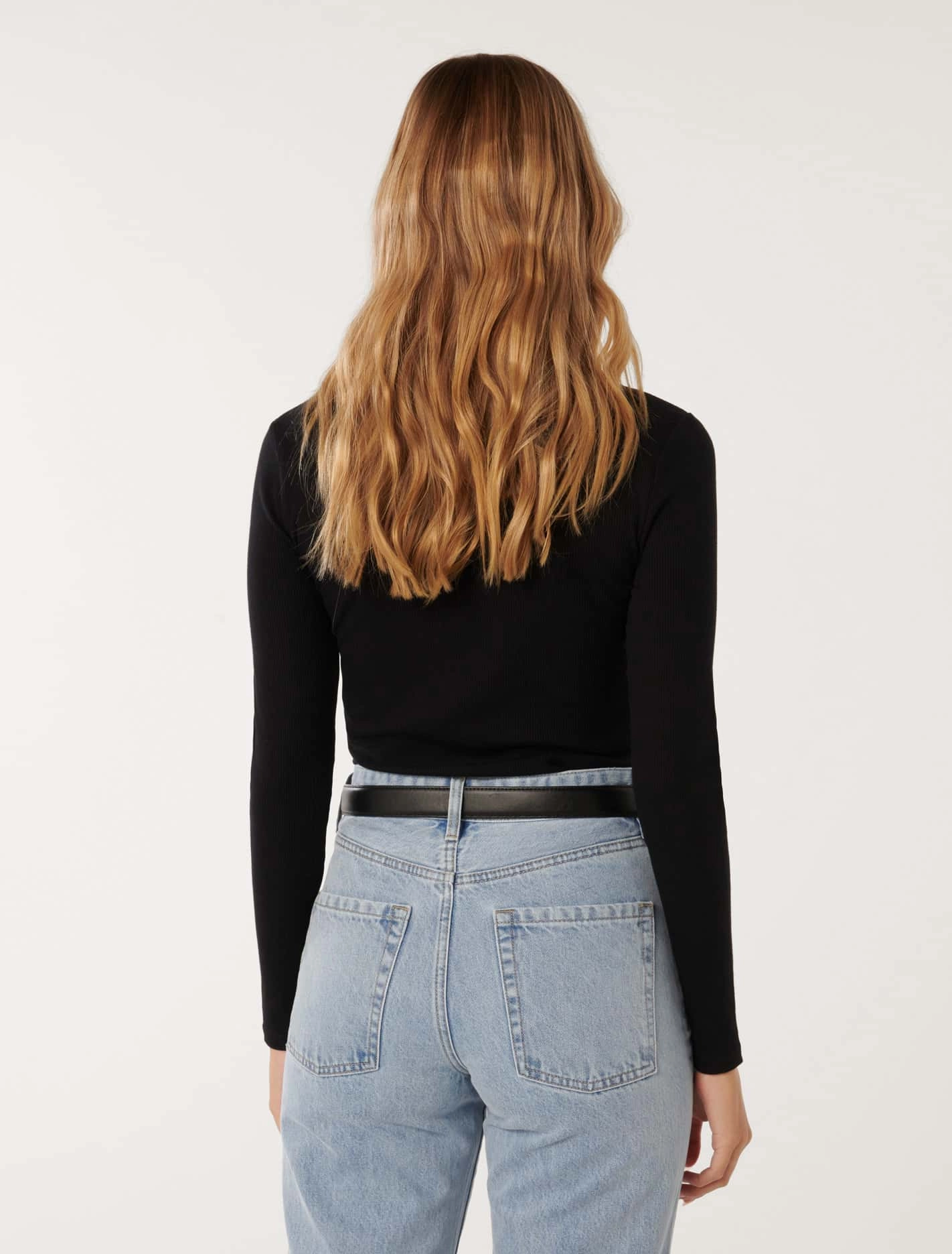 Winona Rib Long Sleeve Top