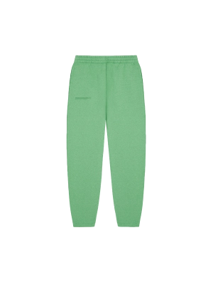 Womens Reclaimed Cotton Barrel-Leg Track Pants—reclaim jade
