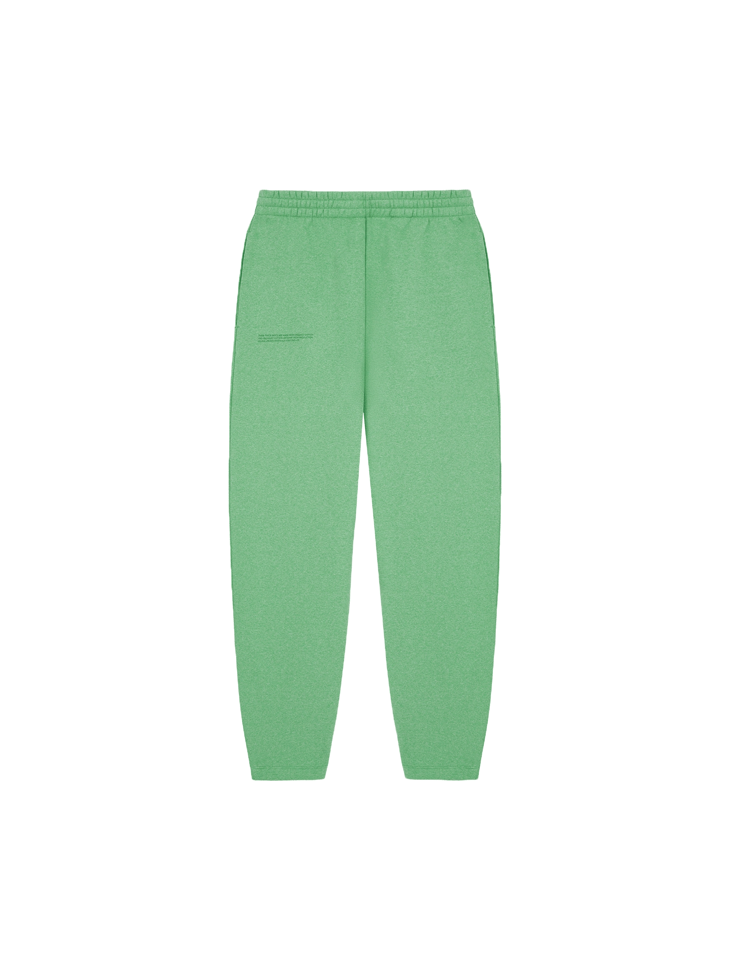 Womens Reclaimed Cotton Barrel-Leg Track Pants—reclaim jade