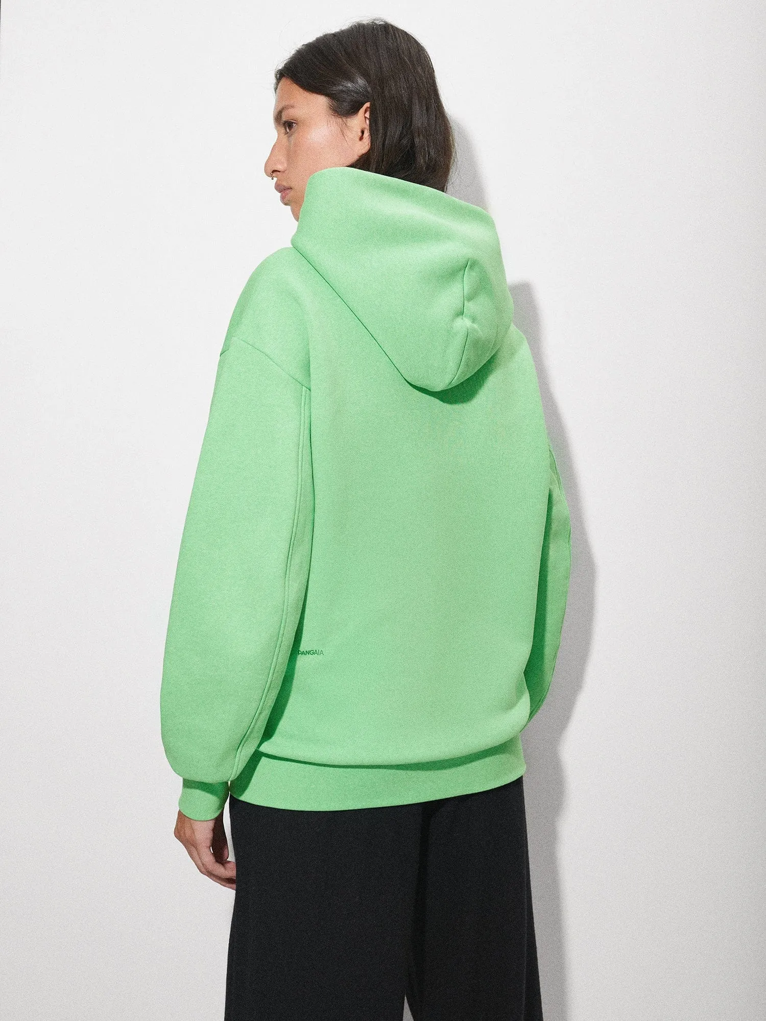 Womens Reclaimed Cotton Hoodie—reclaim jade