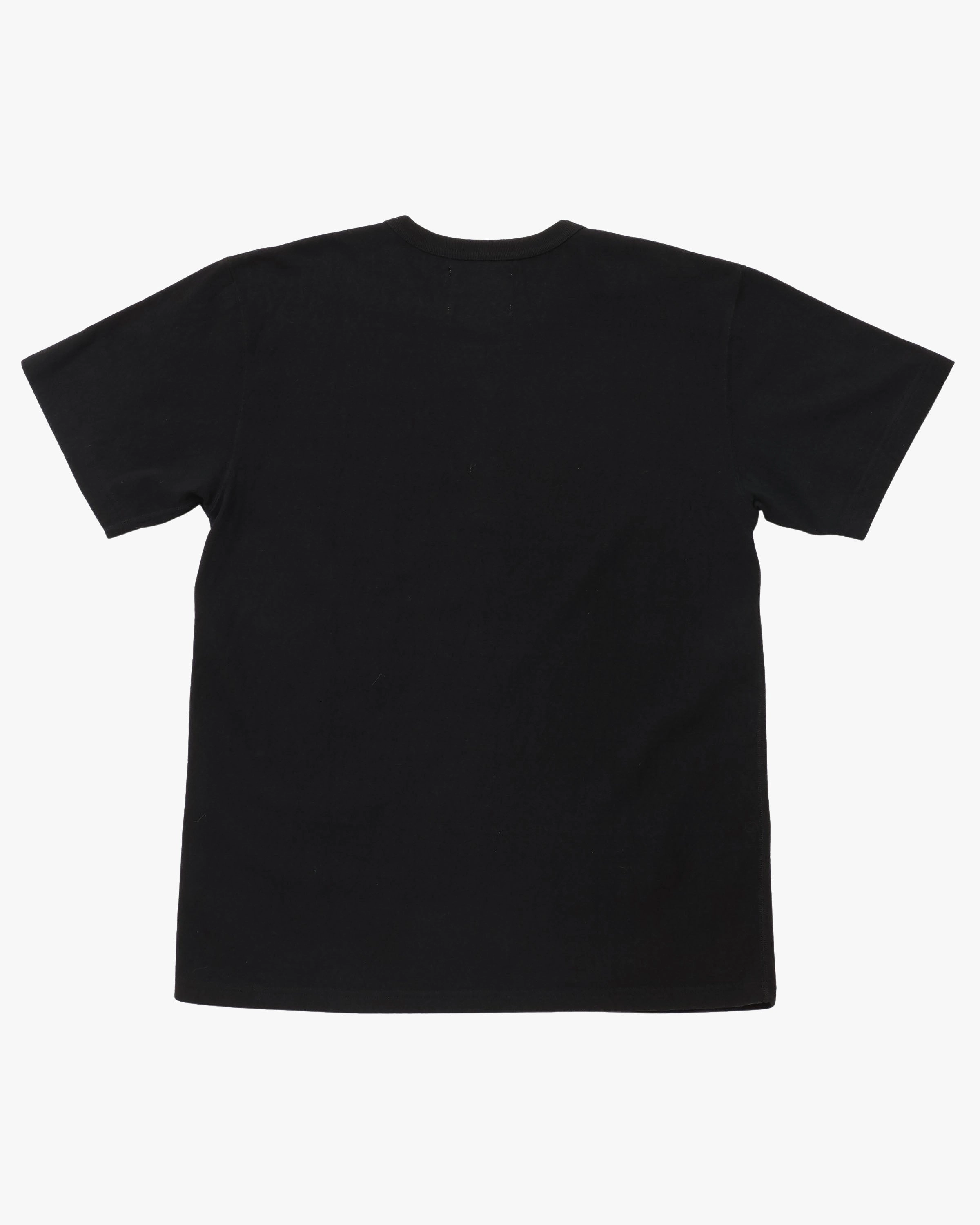 Wonder Looper ELS Recycled Cotton Slub T Shirt - Black