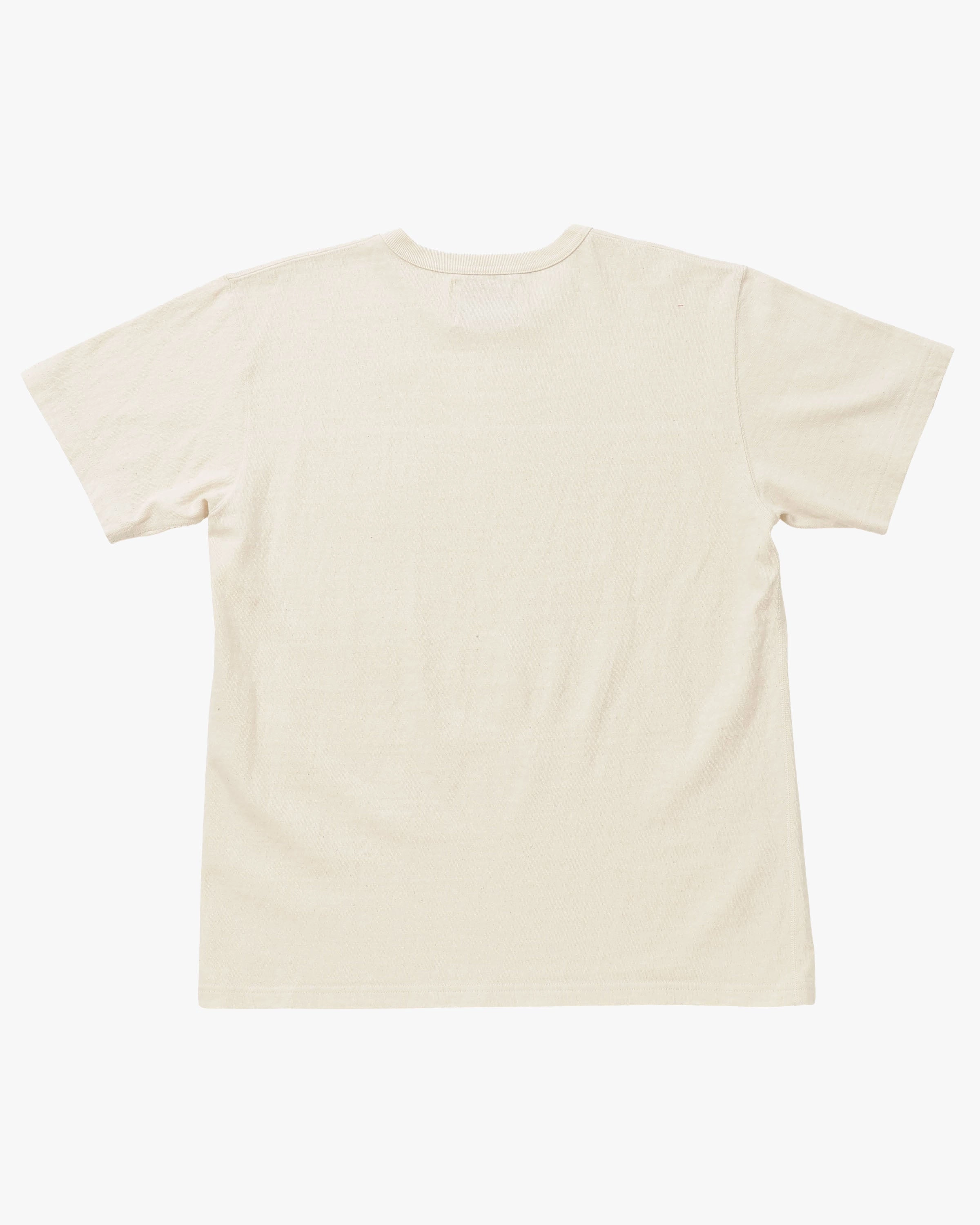 Wonder Looper ELS Recycled Cotton Slub T Shirt - Ecru