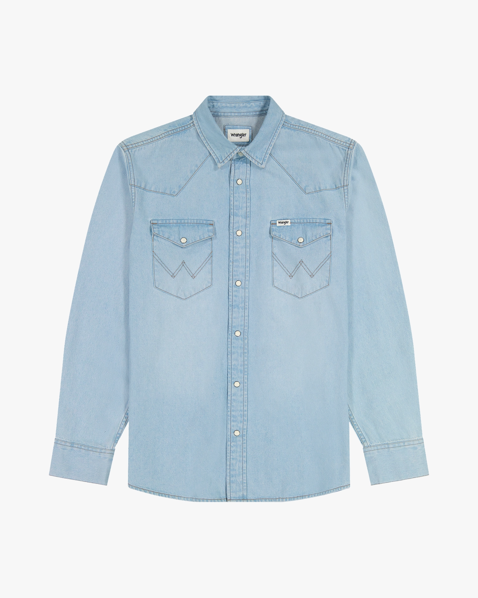 Wrangler Western Denim Shirt - Authentic Tint