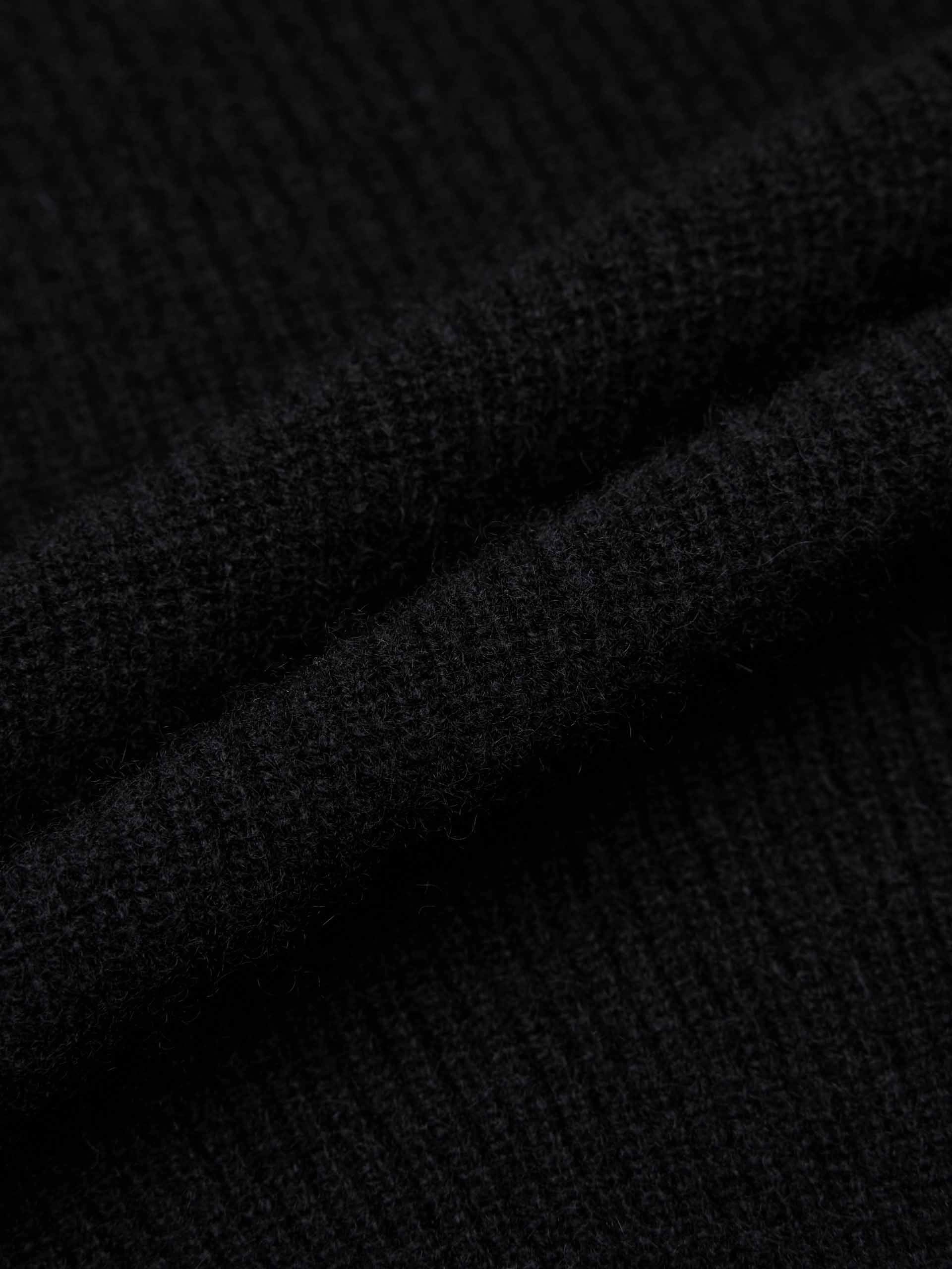 Wrap Detail Wool Sweater