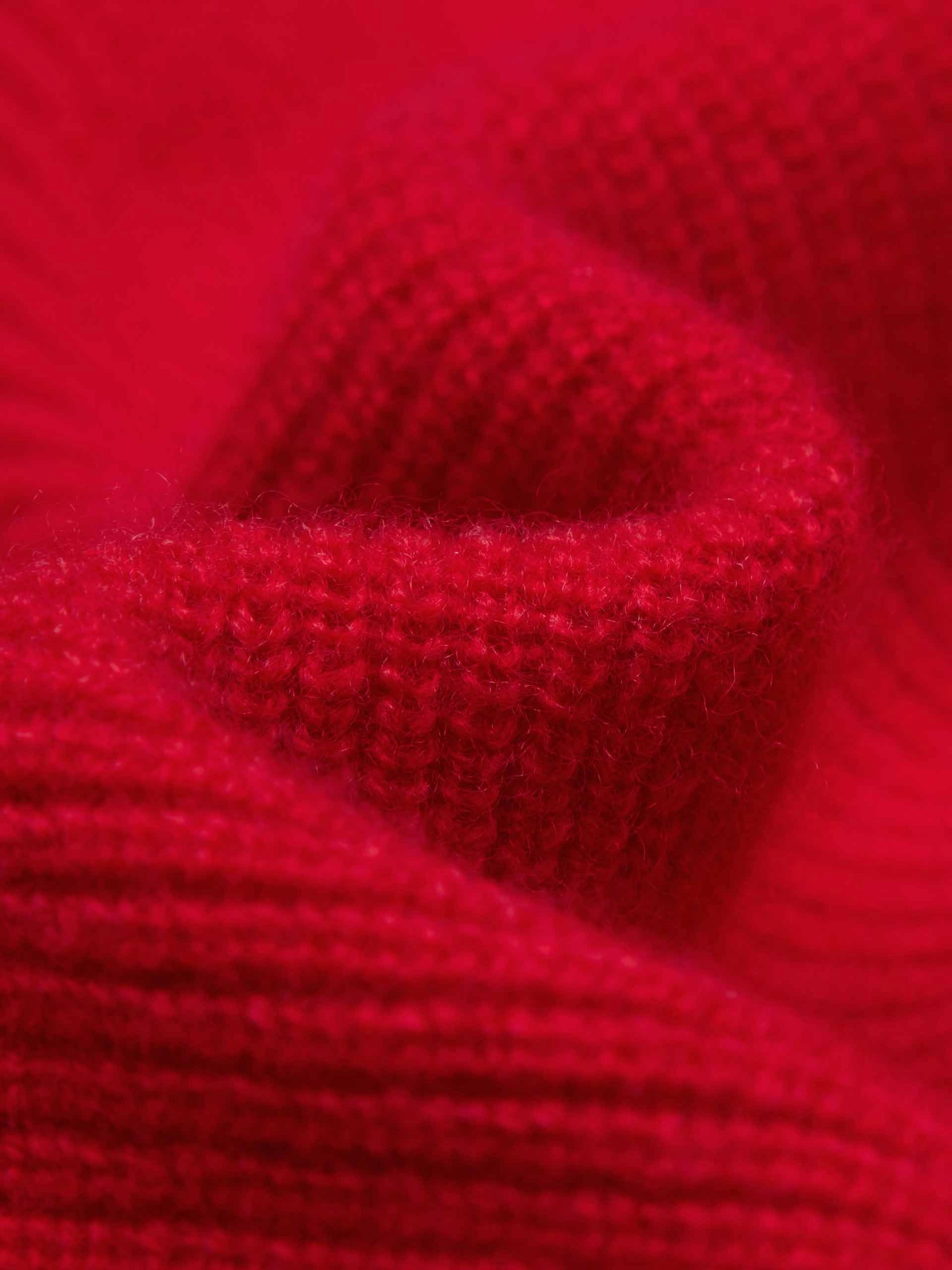 Wrap Detail Wool Sweater