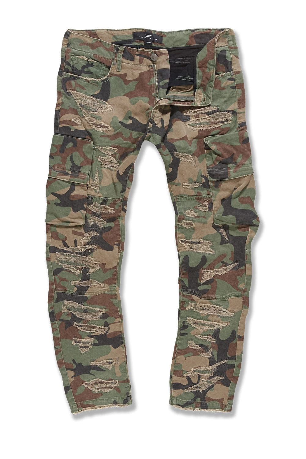 Xavier - Rebel Cargo Pants (Vintage Camo)