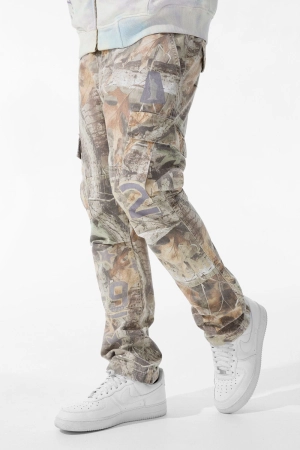 Xavier - Wooster Cargo Pants (Birch Mist)