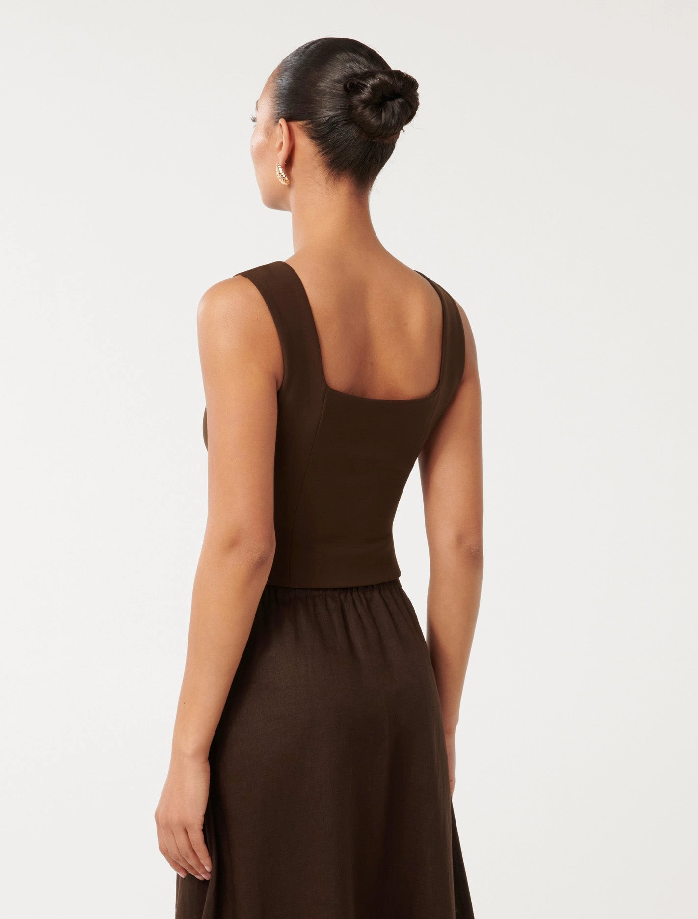 Yas Square Neck Top