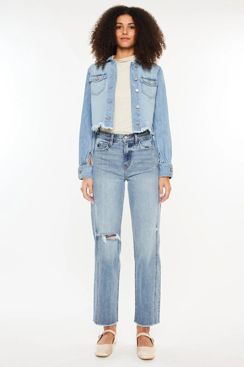 Yuri Cropped Shacket