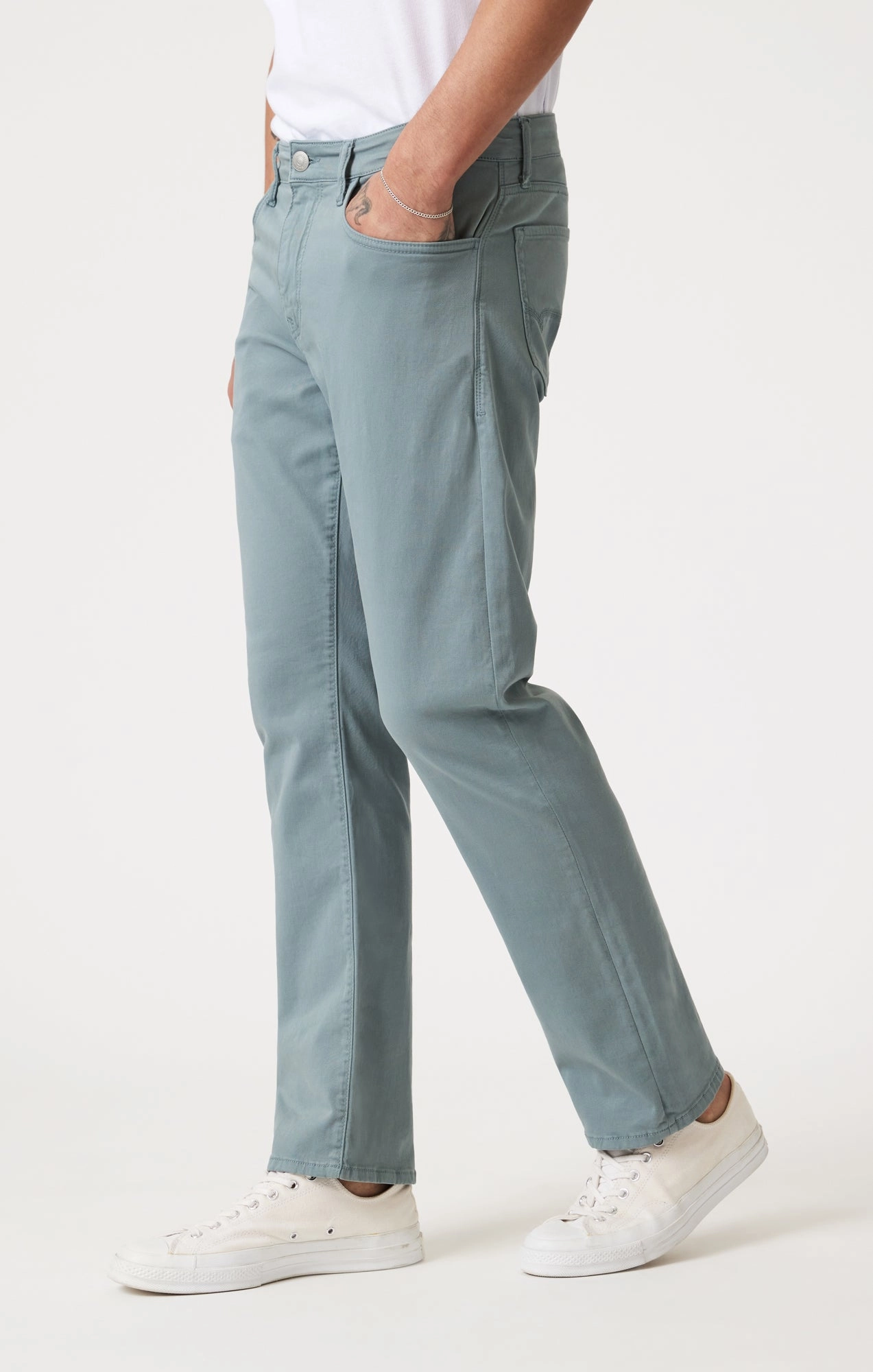 ZACH STRAIGHT LEG IN BLUE CASUAL TWILL