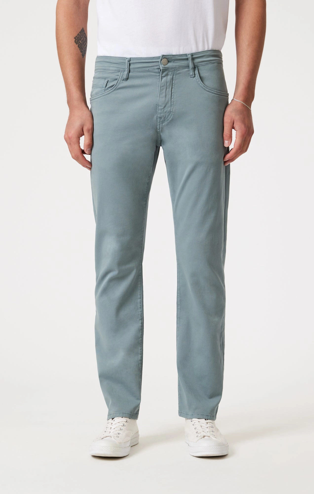 ZACH STRAIGHT LEG IN BLUE CASUAL TWILL