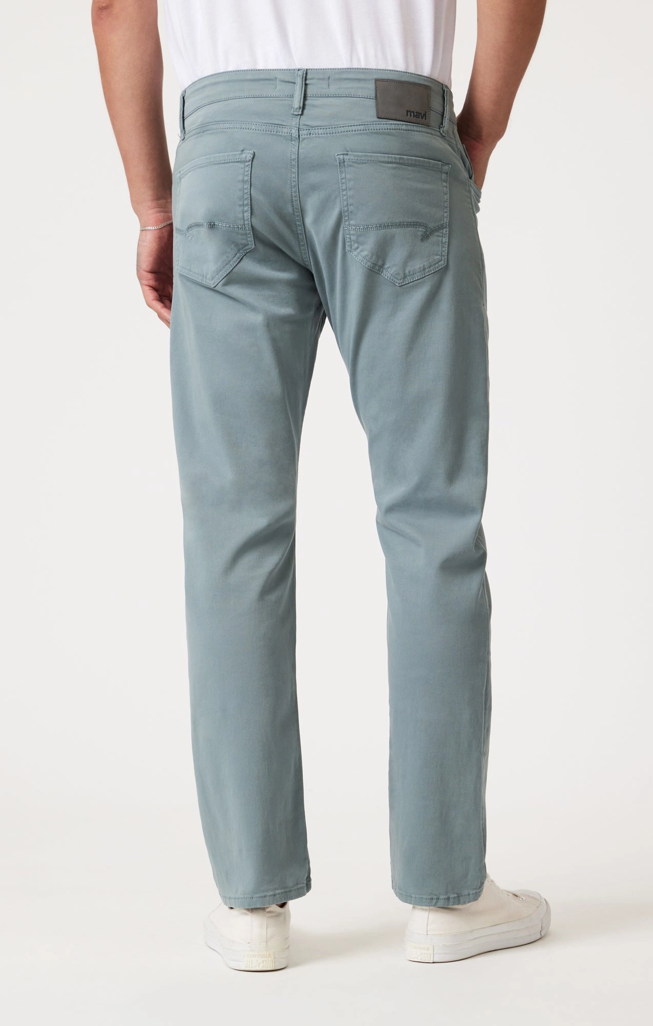 ZACH STRAIGHT LEG IN BLUE CASUAL TWILL