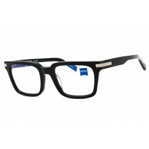 Zeiss Men's Eyeglasses - 53 mm Black Acetate Rectangular Shape Frame | ZS22522 001