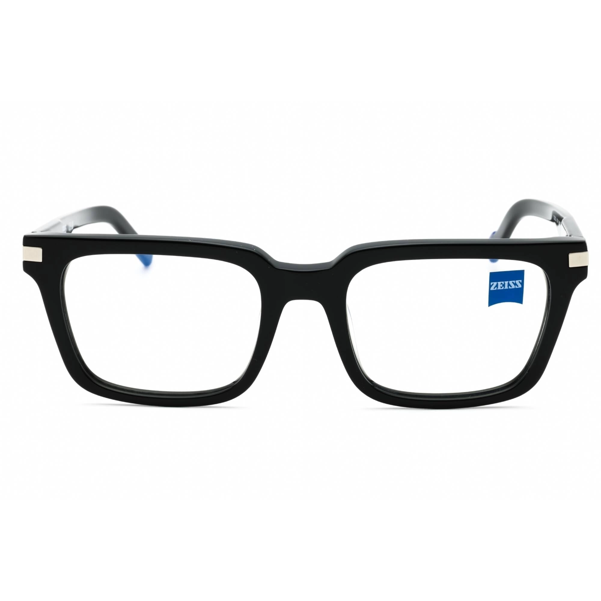 Zeiss Men's Eyeglasses - 53 mm Black Acetate Rectangular Shape Frame | ZS22522 001