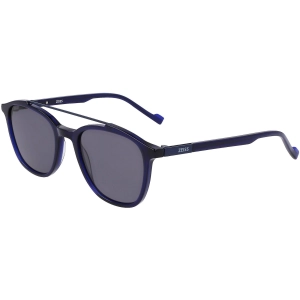Zeiss Men's Sunglasses - Navy Acetate Wayfarer Frame Grey Lens | ZS22518S 415
